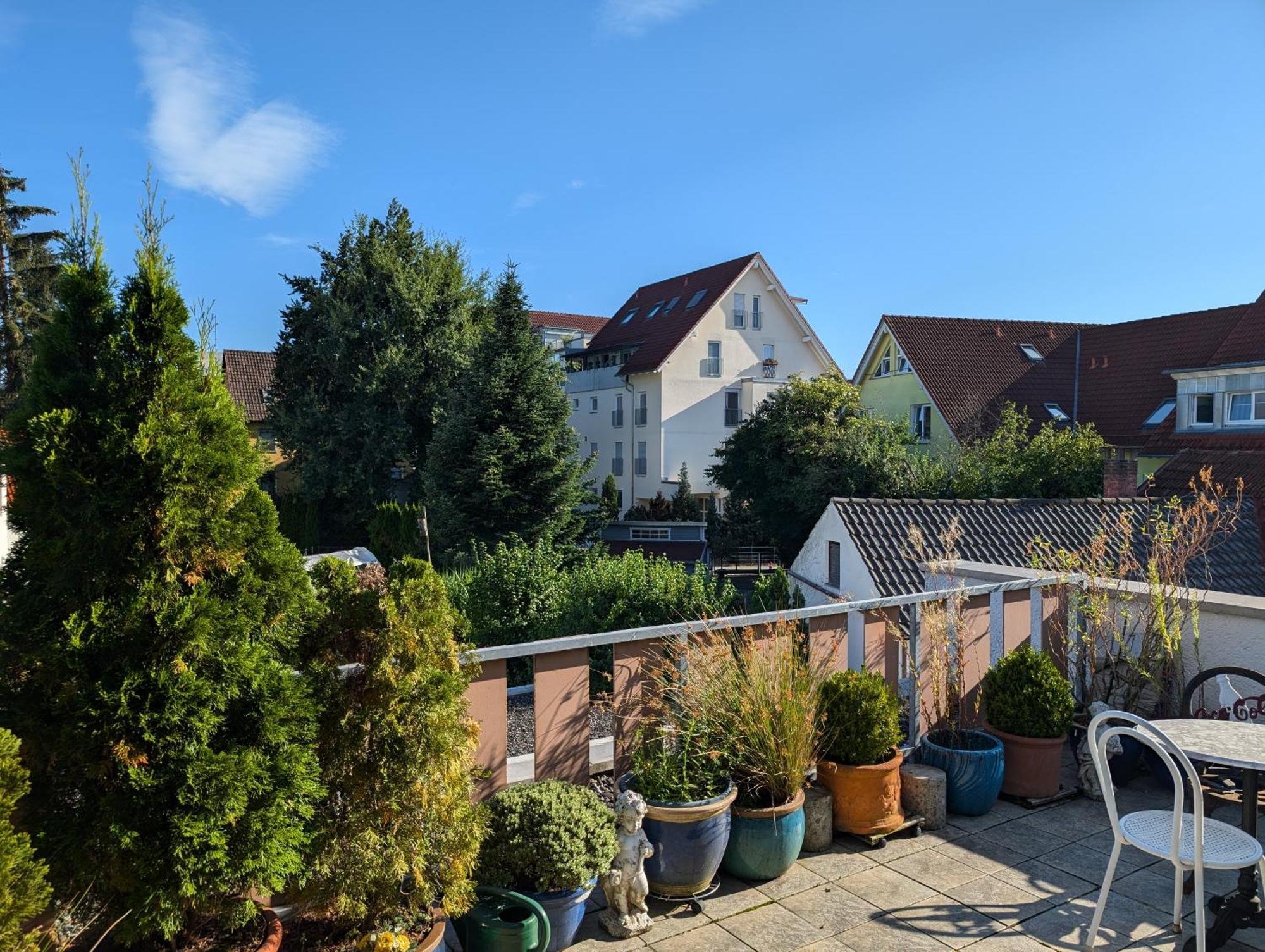 Storchennest - Schoenes, Ruhiges Apartment Mit Sonnenterrasse テットナング エクステリア 写真